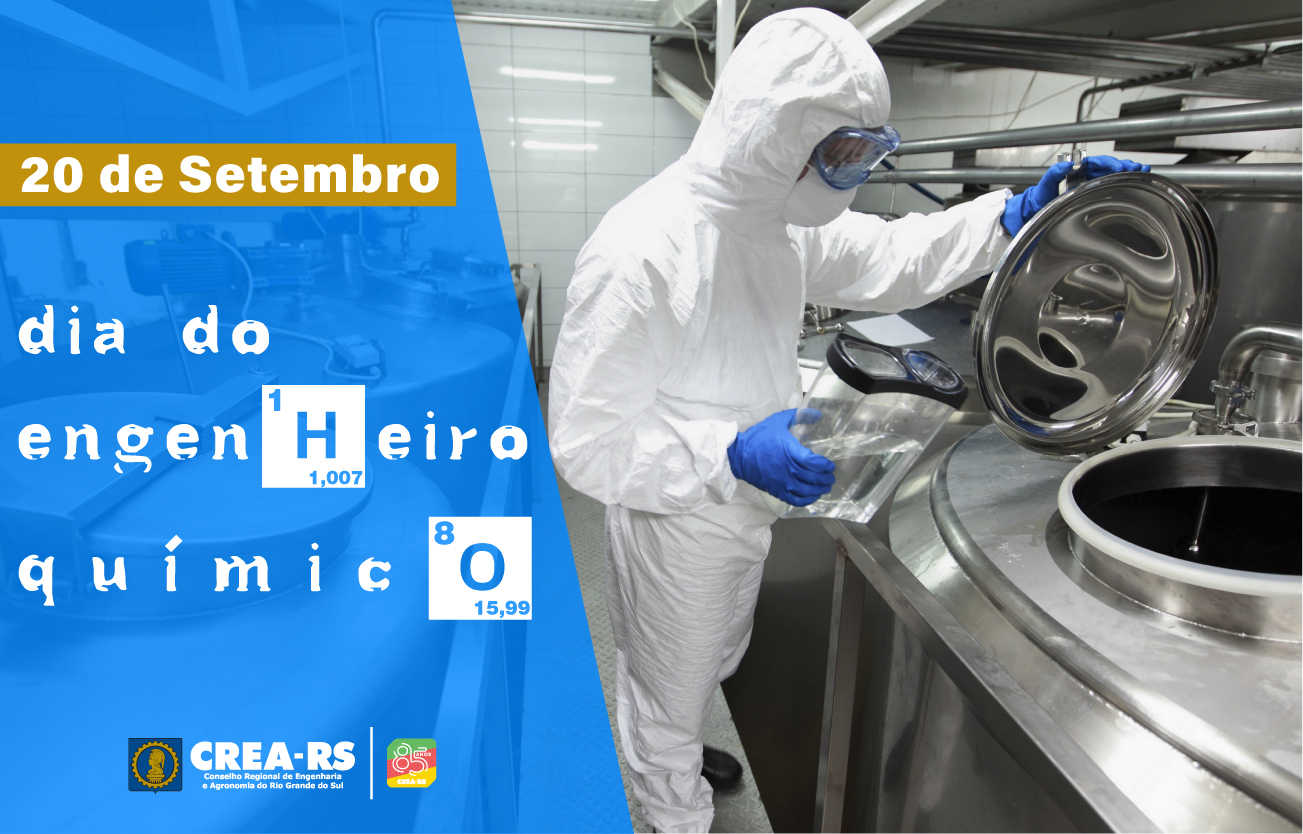 Dia das Engenheiras e Engenheiros Químicos é comemorado neste dia 20