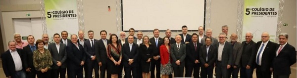 Bastonário da OEP participa do Colégio de Presidentes em Foz do Iguaçu