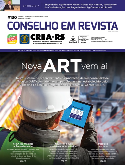 Nova edição da Conselho em Revista traz exemplos de ART