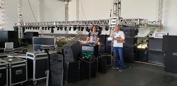Blitz de fiscalização nas obras e Parque da Oktoberfest