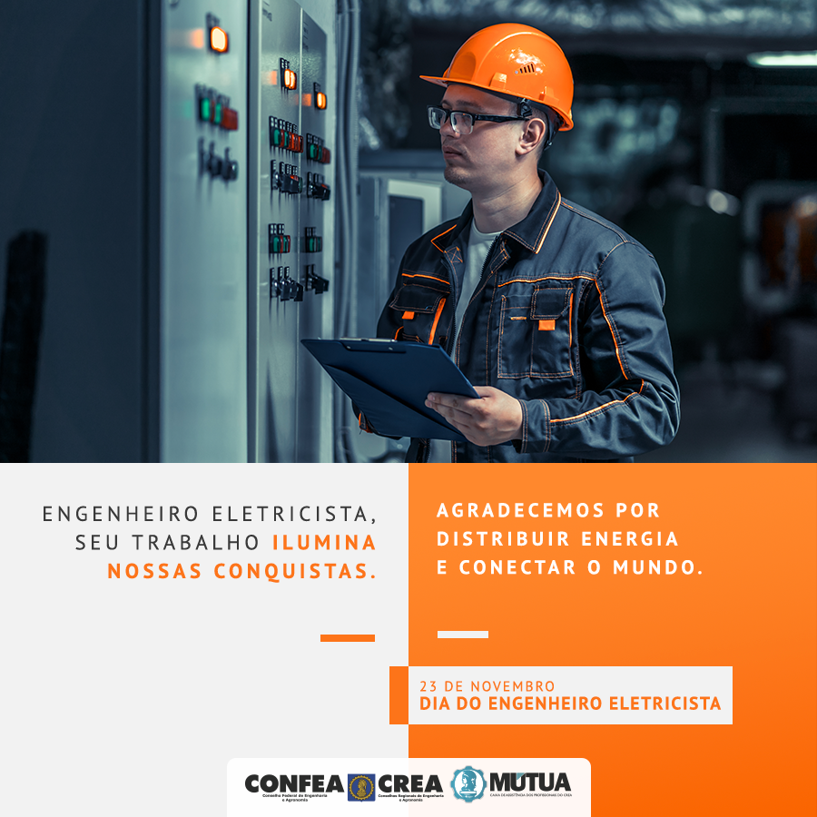 Amanhã é o dia do Engenheiro Eletricista