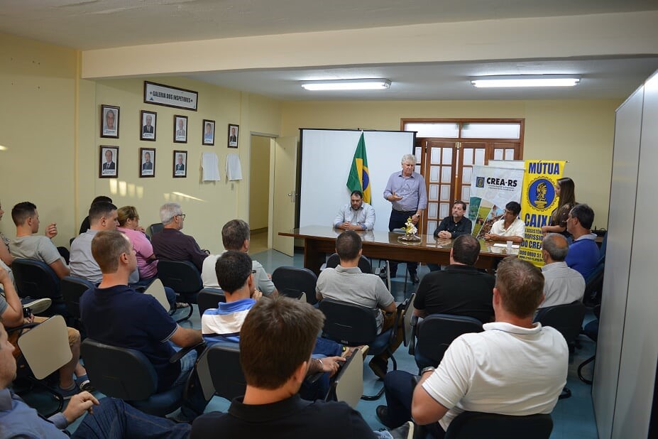 Descerramento da foto da Galeria de Ex-Inspetores da Inspetoria de Palmeira das