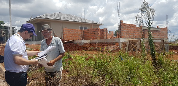 Construção Civil de Ibirubá recebe Blitz de Fiscalização do CREA-RS