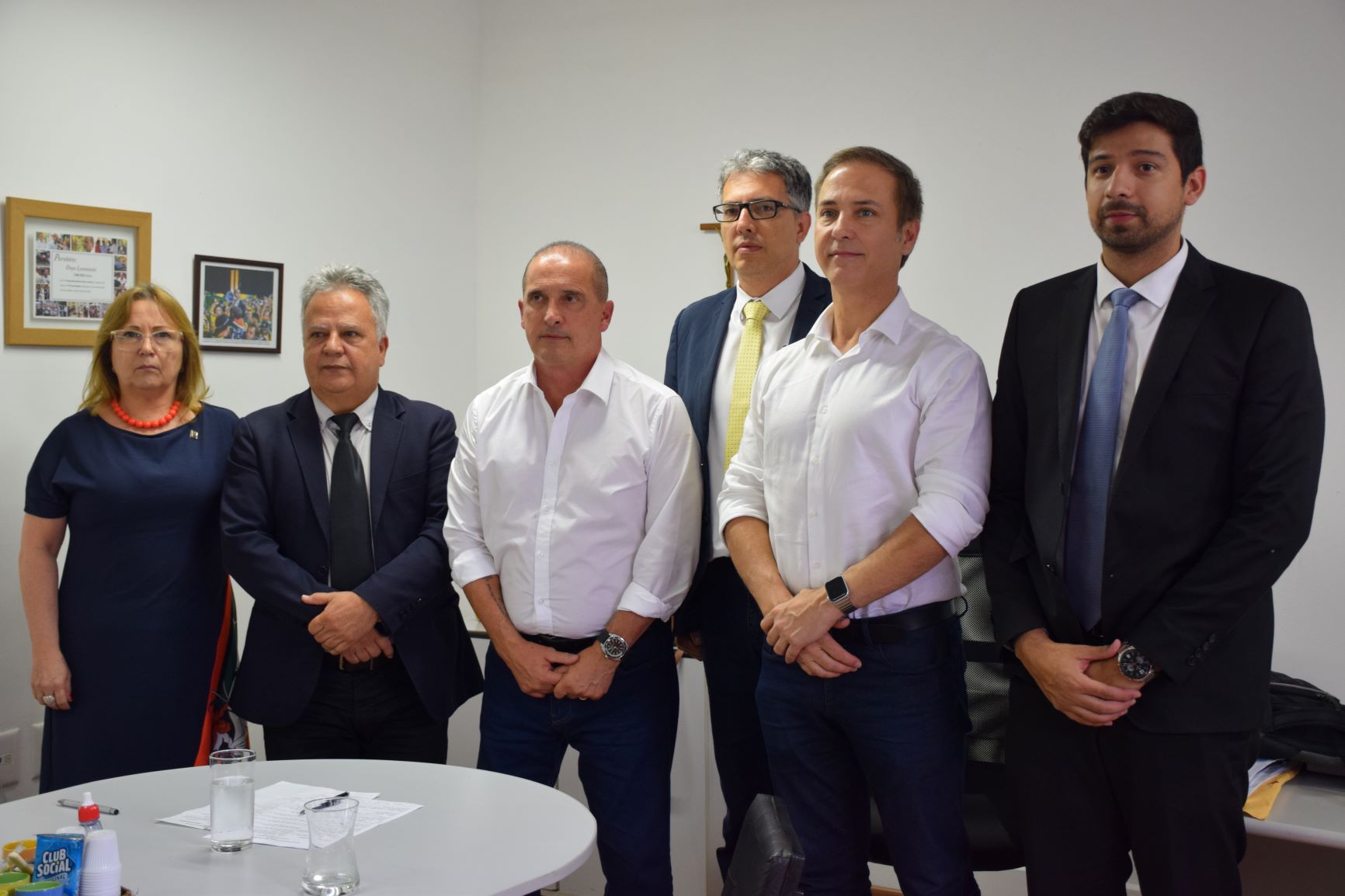 Ministro Onyx Lorenzoni recebe delegação do Confea e CREA-RS