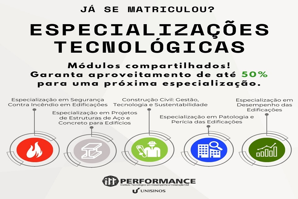 Unisinos – Especializações Tecnológicas