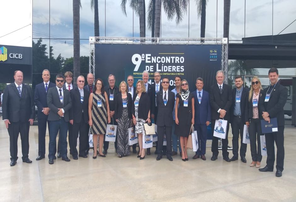 Delegação gaúcha presente no Encontro de Lideranças que ocorreu em Brasília