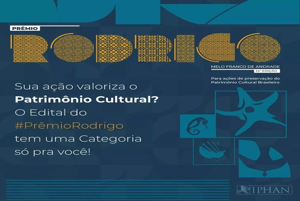 Premiação de patrimônio histórico do Iphan está com inscrições abertas