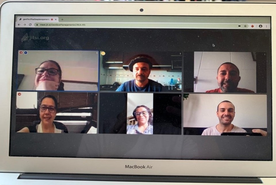 Grupo Gestão e Planejamento reúne-se via videoconferência