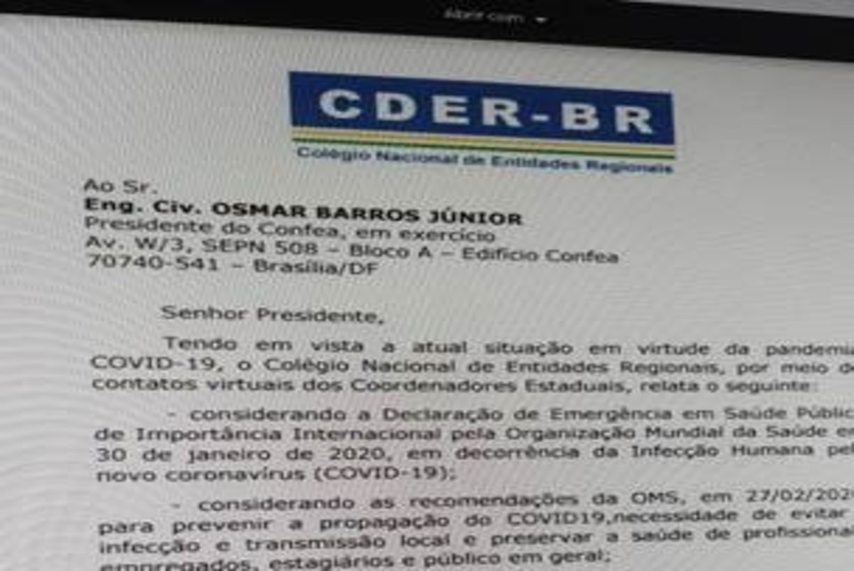 CDER-BR solicita prorrogação nos prazos de renovação dos registros das ECs