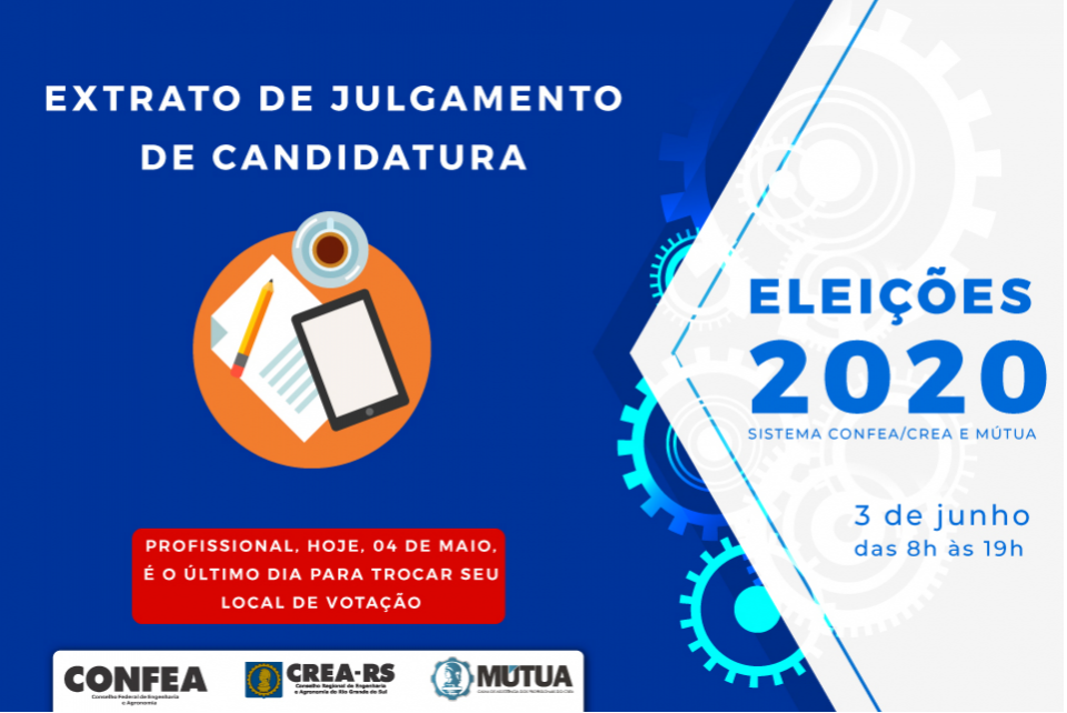 CEF divulga edital com Extratos dos Julgamentos dos Registros de Candidatura