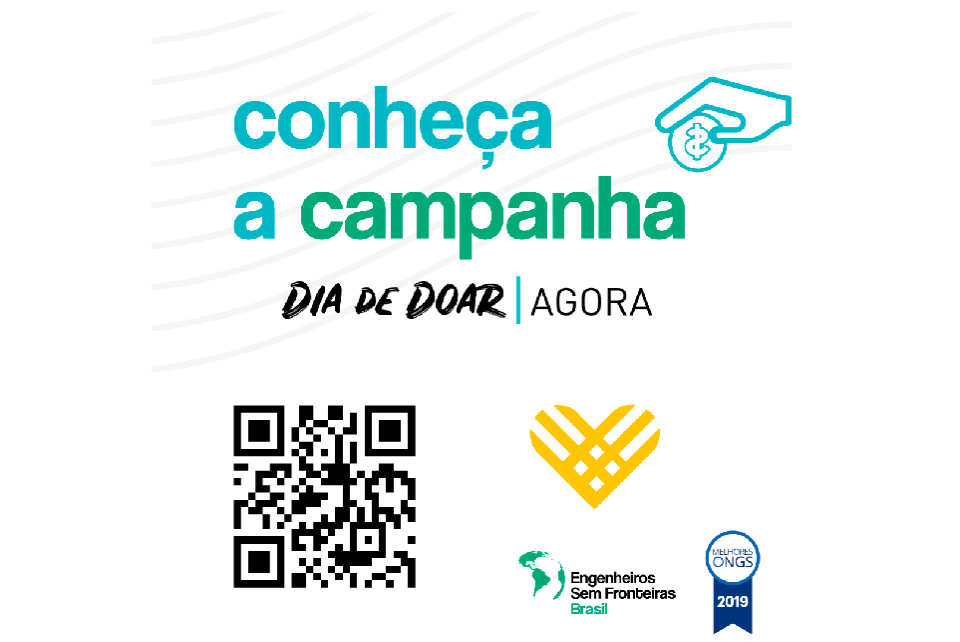 Engenheiros sem Fronteiras Brasil lança campanha de doações