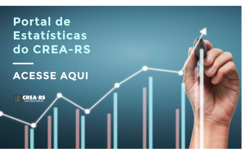 Portal de Estatísticas disponibiliza indicadores do CREA-RS