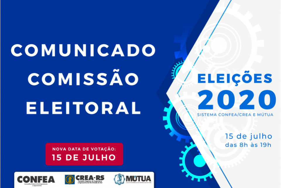 Comunicado Eleitoral Nº 10/2020 DE 05/06/2020