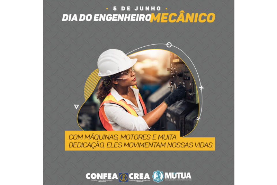 Dia das Engenheiras e dos Engenheiros Mecânicos: parabéns aos cerca de dez mil profissionais