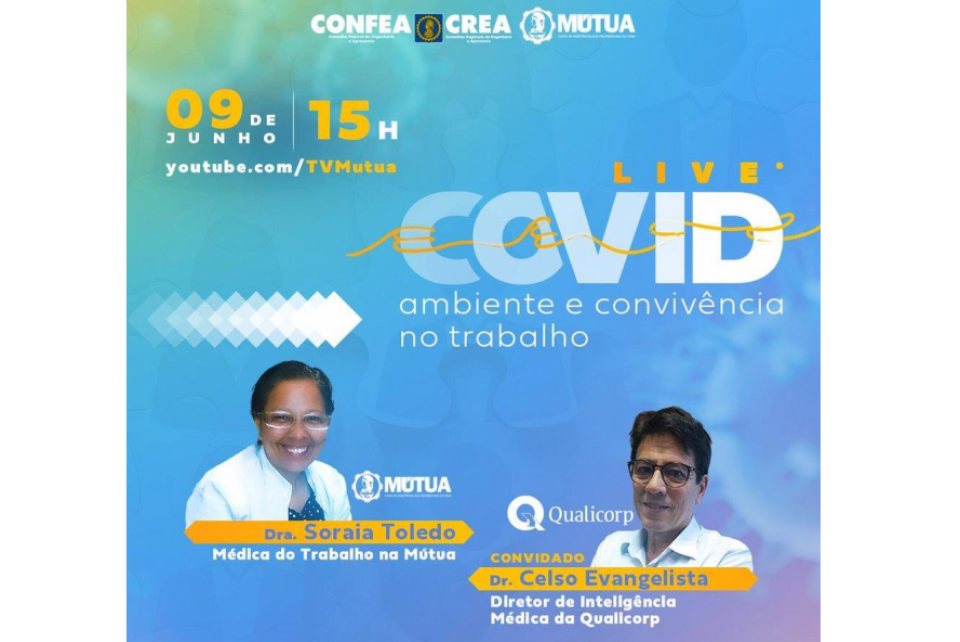 Live exibe palestras sobre convivência no trabalho em tempos de Covid-19