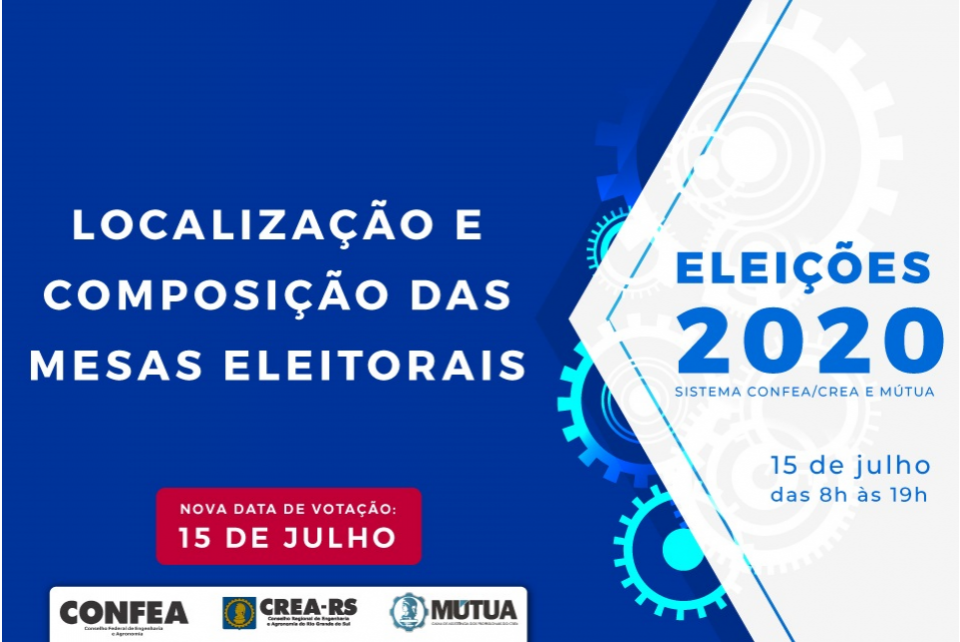 CER-RS divulga novo edital de localização e composição das mesas eleitorais