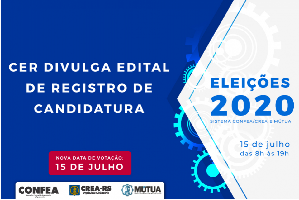Comissão Eleitoral divulga edital sobre registro de candidatura em cumprimento de ordem judicial