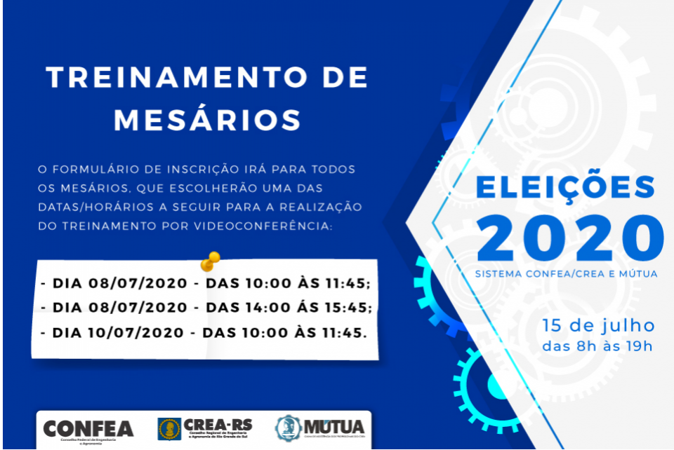 Comissão Eleitoral Regional do RS realiza treinamento com mesários