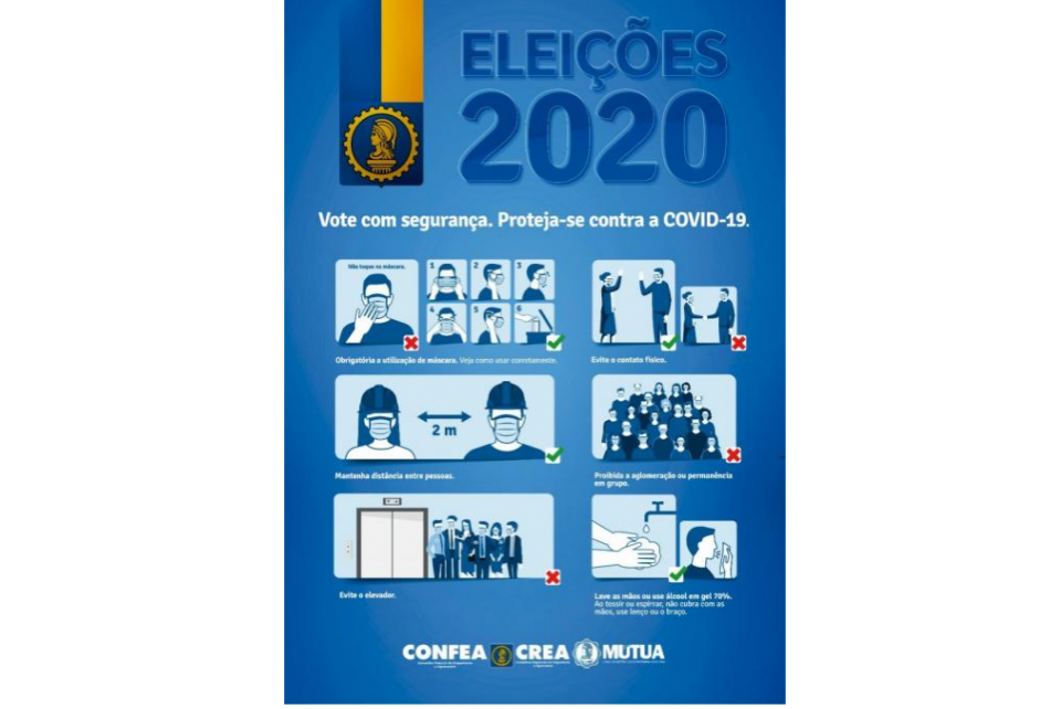 Eleições: Creas adotam ações preventivas ao coronavírus para 15 de julho