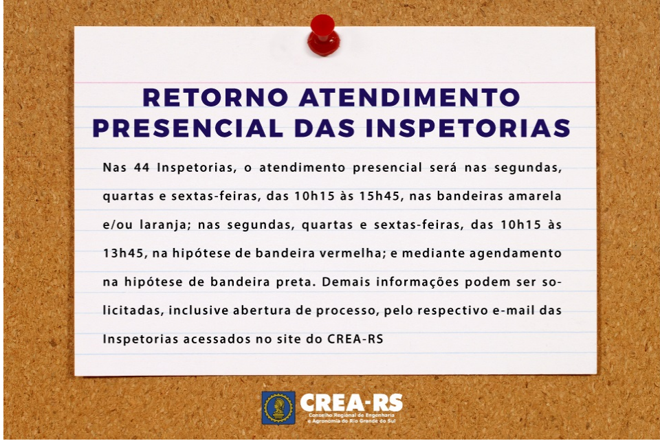 Inspetorias retomam atendimento presencial com horários e dias reduzidos, veja como vai funcionar