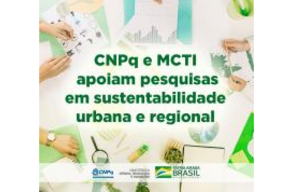 Convocatória recebe projetos de sustentabilidade urbana e regional