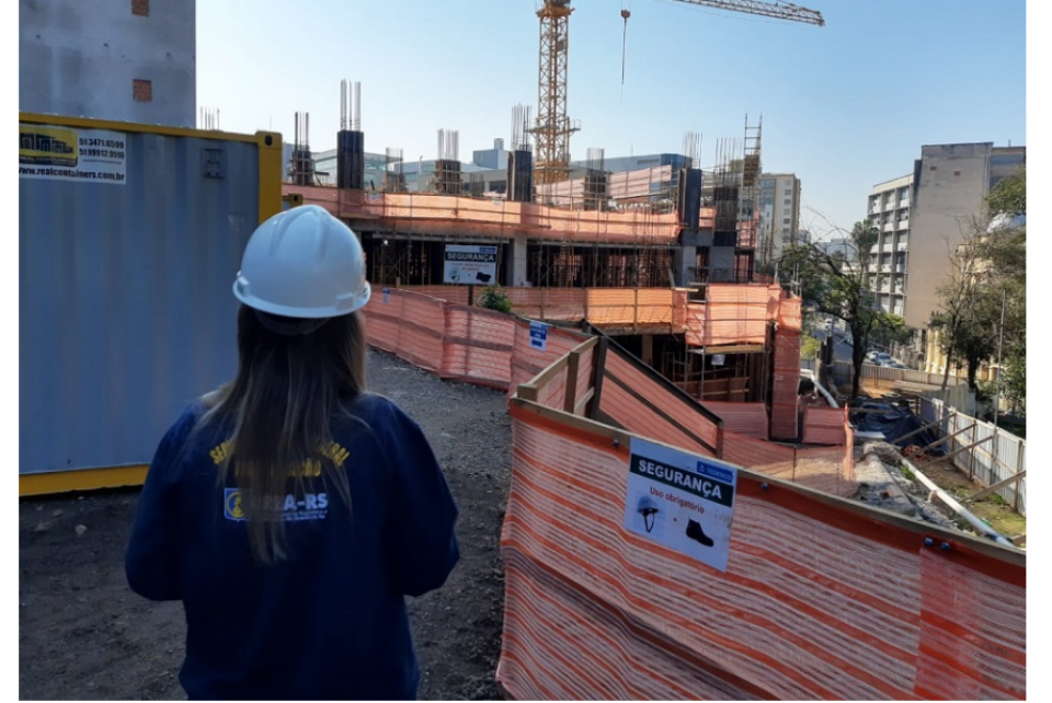 Conselho fiscaliza obras de novo hospital da Santa Casa de Misericórdia de Porto Alegre