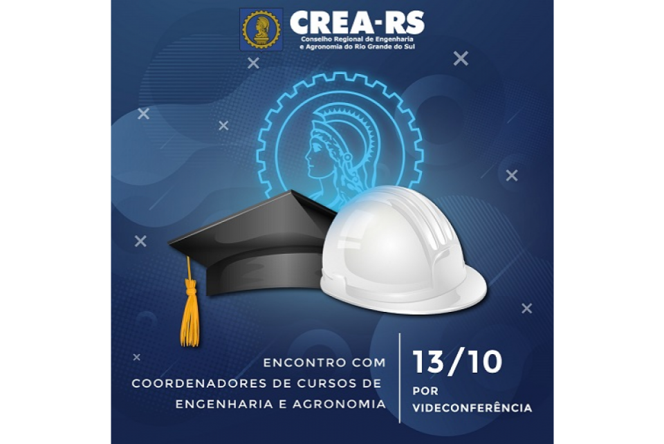 Encontro com Coordenadores de Curso reunirá Instituições de Ensino e CREA-RS