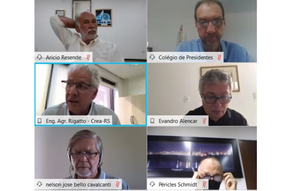 CP: Comissões do Confea apresentam andamento dos trabalhos aos Creas