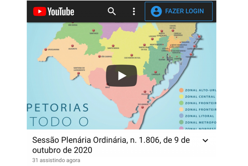 Conselheiros se reúnem na 1.806 Sessão Plenária Ordinária