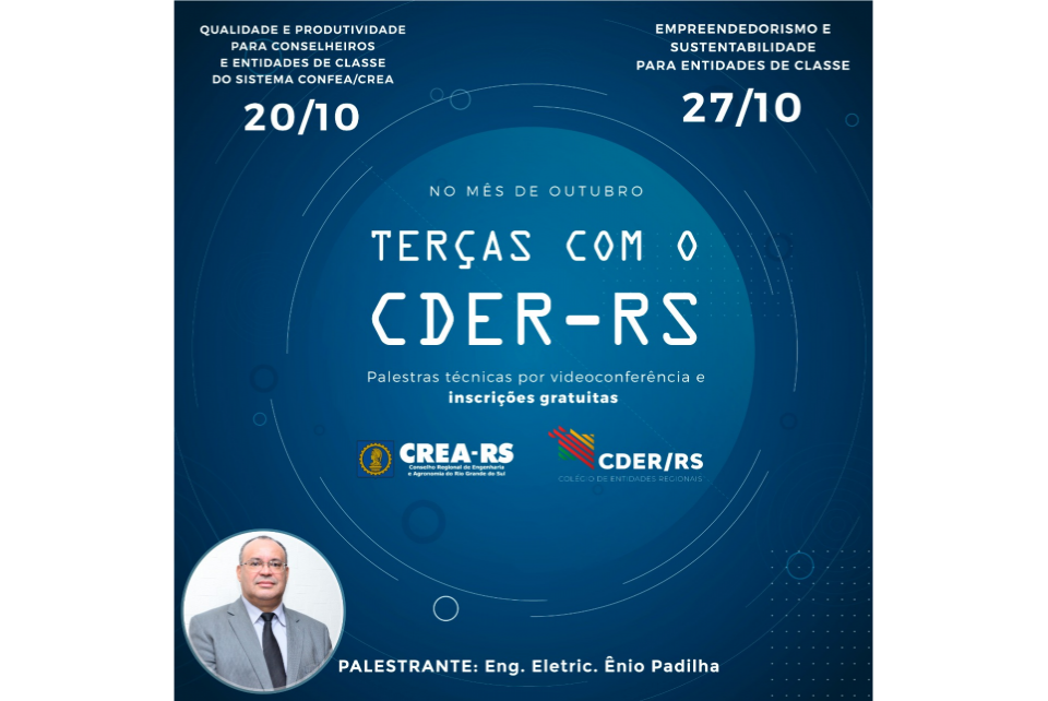CDER-RS promove palestras para dirigentes de entidades de classe