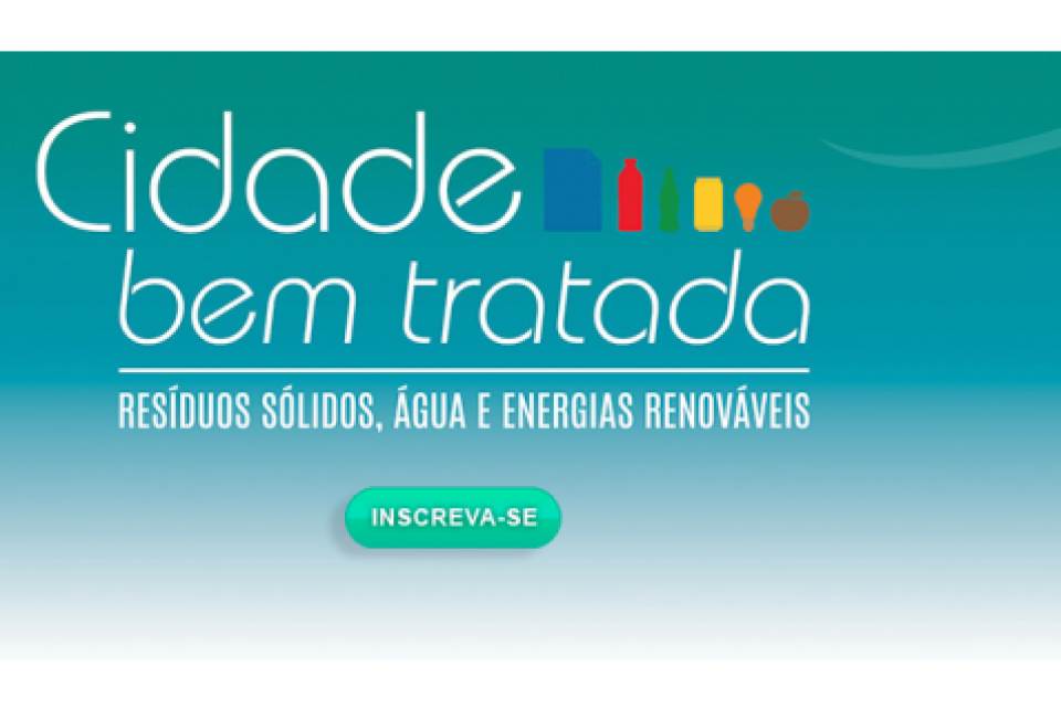 Seminário debaterá soluções ambientais para gestão nas cidades