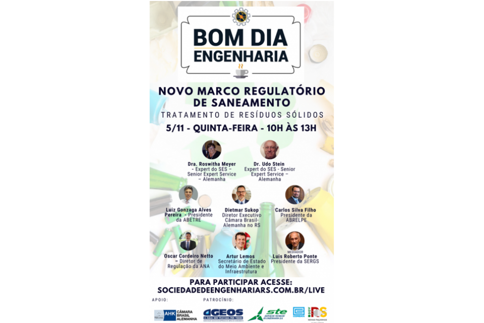 Sergs debate novo marco regulatório de saneamento