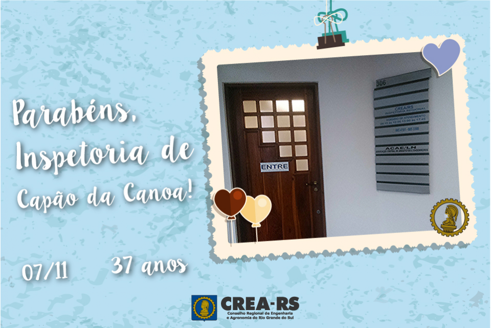 CREA-RS celebra 37 anos de sua Inspetoria em Capão da Canoa