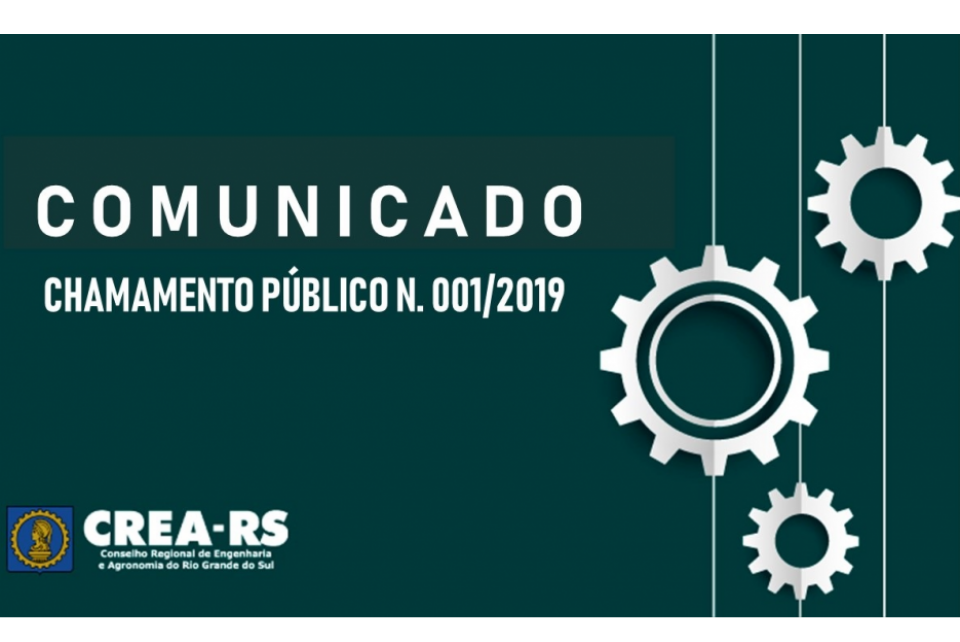 CSEL divulga resultado da análise dos recursos do Edital de Chamamento Público 001/2019