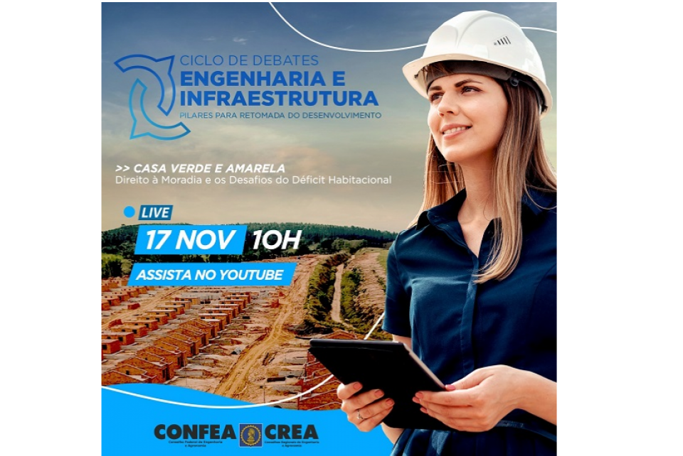 Ciclo de Debates on-line promovido pelo Sistema Confea/Crea