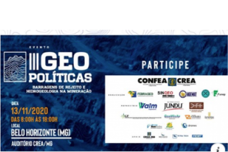 Febrageo realiza o III Geopolíticas