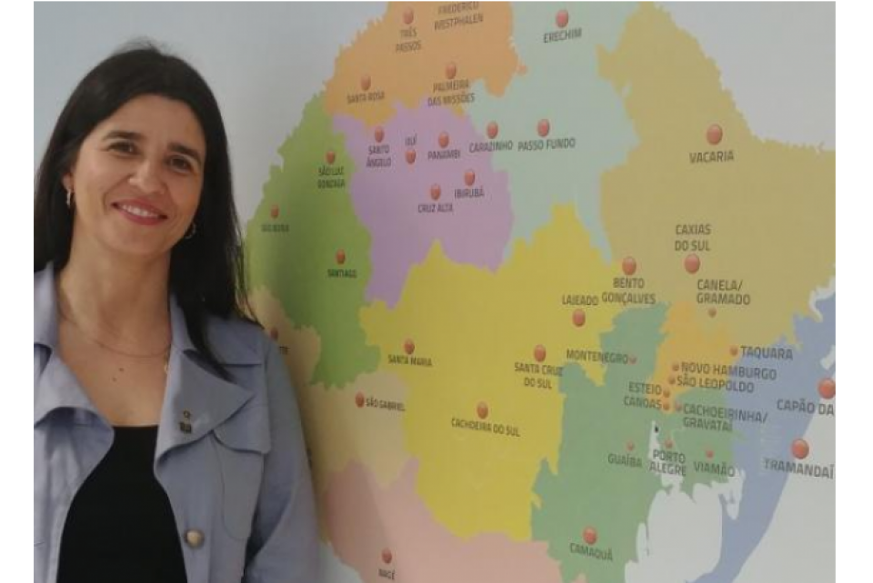 Engenheira Ambiental vai presidir o CREA-RS