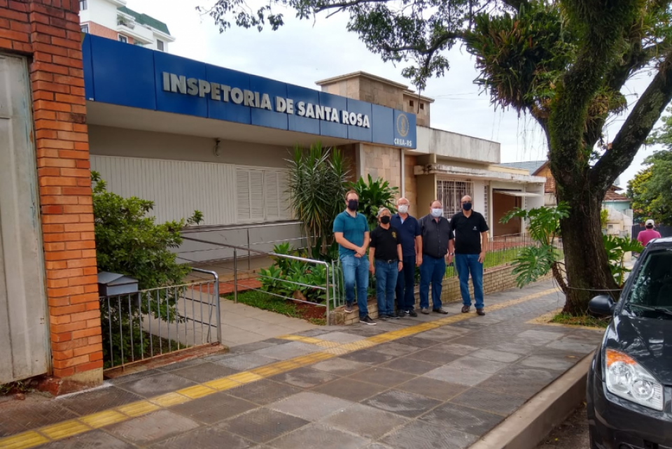 Entrega do novo passeio público da Inspetoria de Santa Rosa