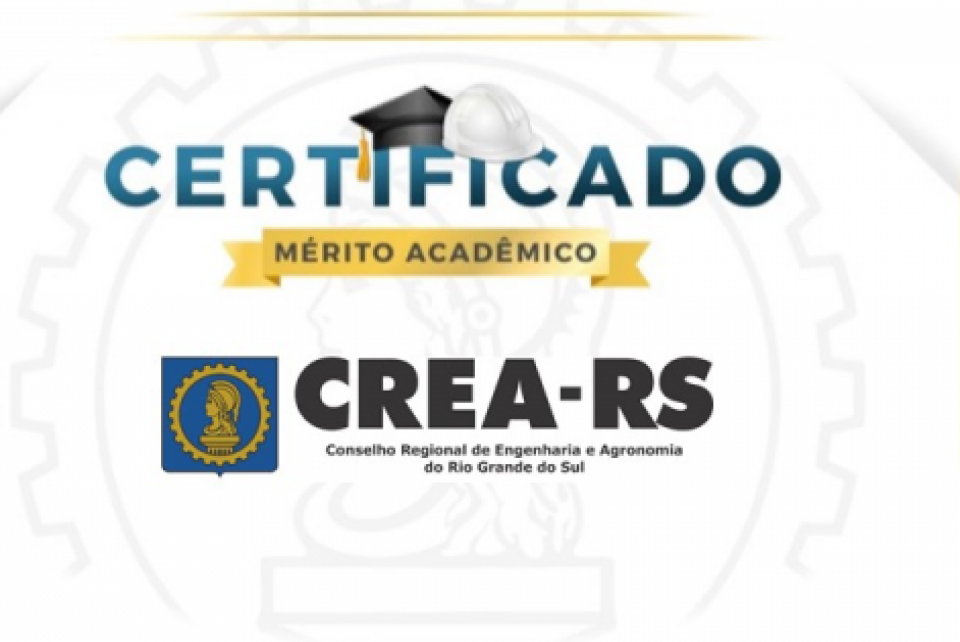 CREA-RS fará distinção do Mérito Acadêmico em formatura da UFRGS