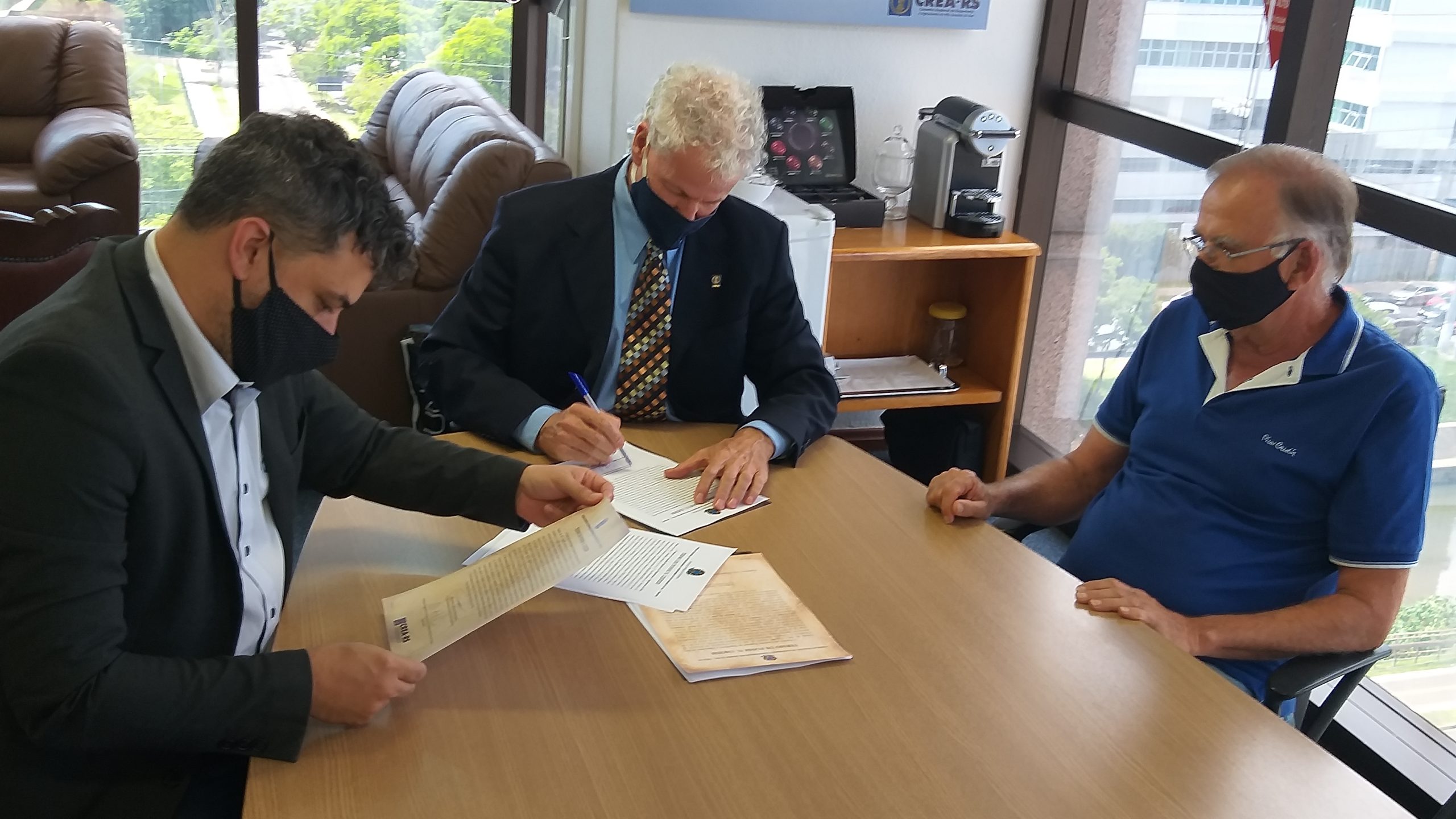 O Geólogo Pablo Souto Palma, atual diretor-geral da Mútua-RS, foi reeleito com 1.589 votos