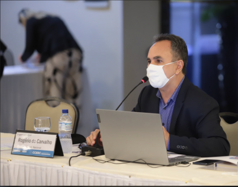 Coordenador da CCEEC, eng. civ. Rogério de Carvalho