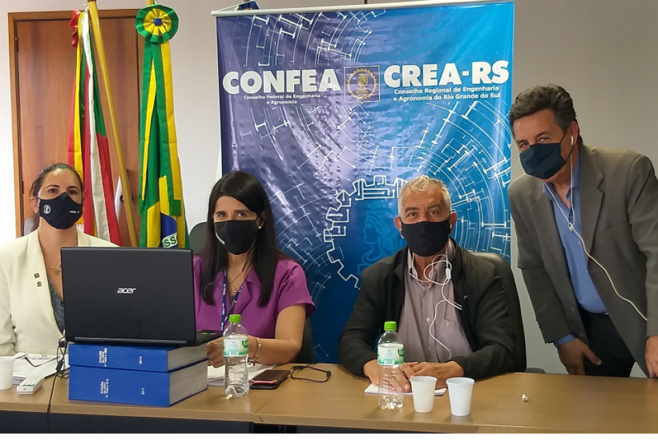 Sessão Plenária Extraordinária elege primeiro e segundo vice-presidentes do CREA-RS