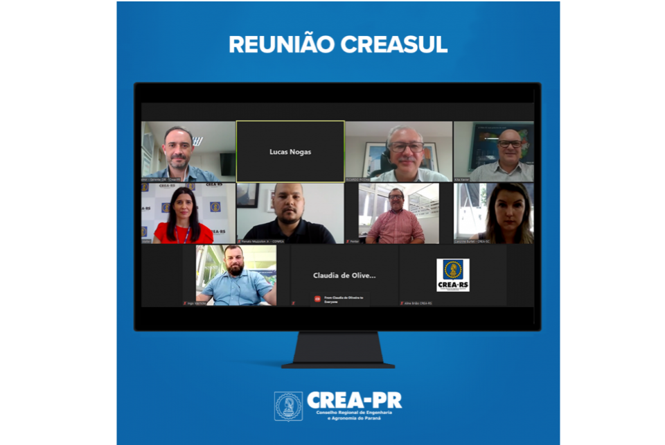 Crea-Sul alinha ações em sua primeira reunião do ano