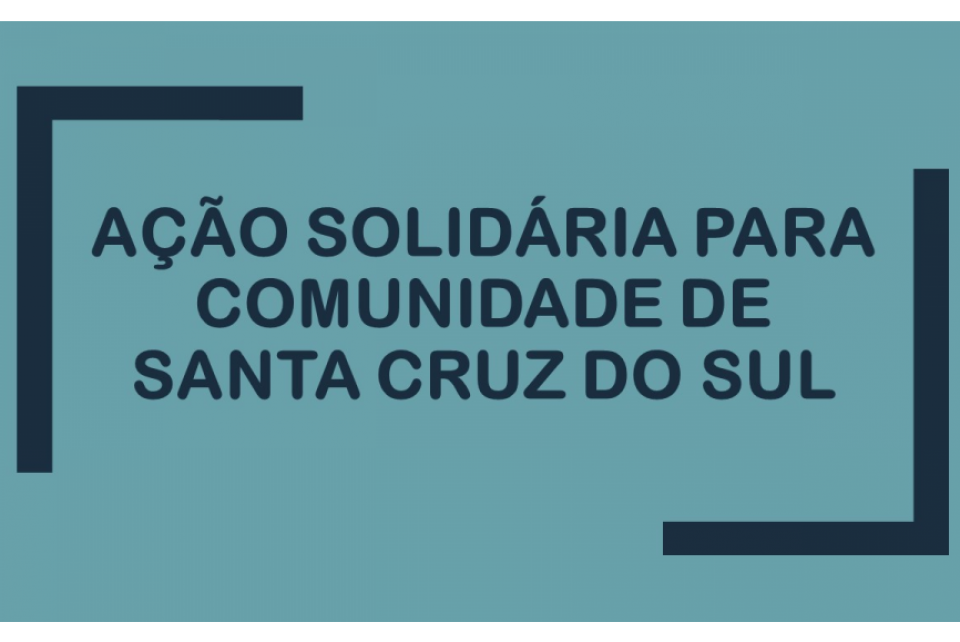 Inspetoria de Santa Cruz do Sul, AEAVARP e SEASC se unem em ação solidária