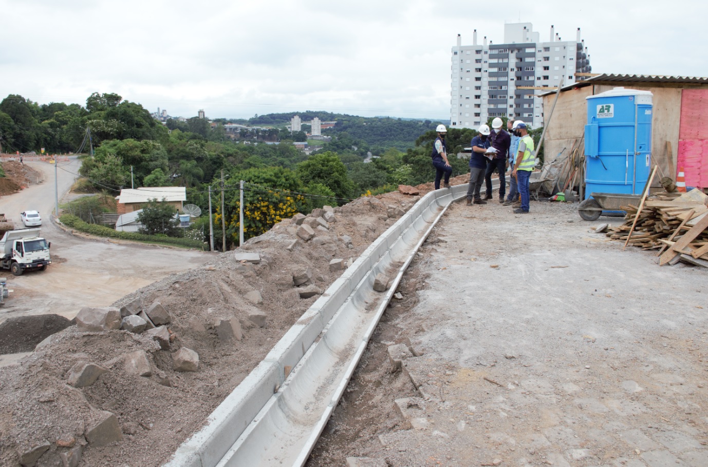 As obras estão com previsão de término em julho deste ano