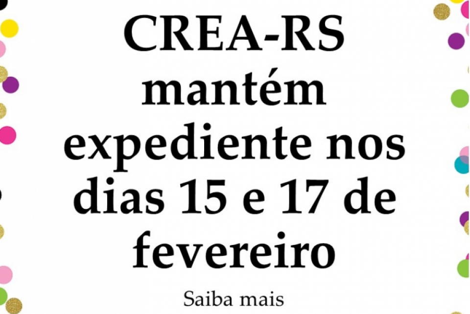 Carnaval: Conselho terá atendimento nos dias 15 e 17 de fevereiro
