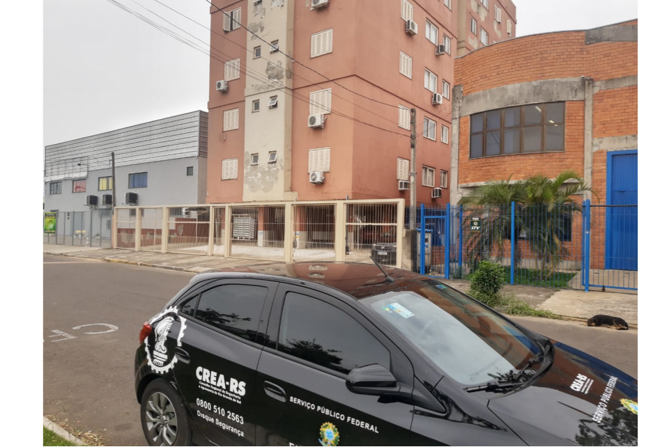 Condomínio Edifício Vila City é fiscalizado pelo CREA-RS