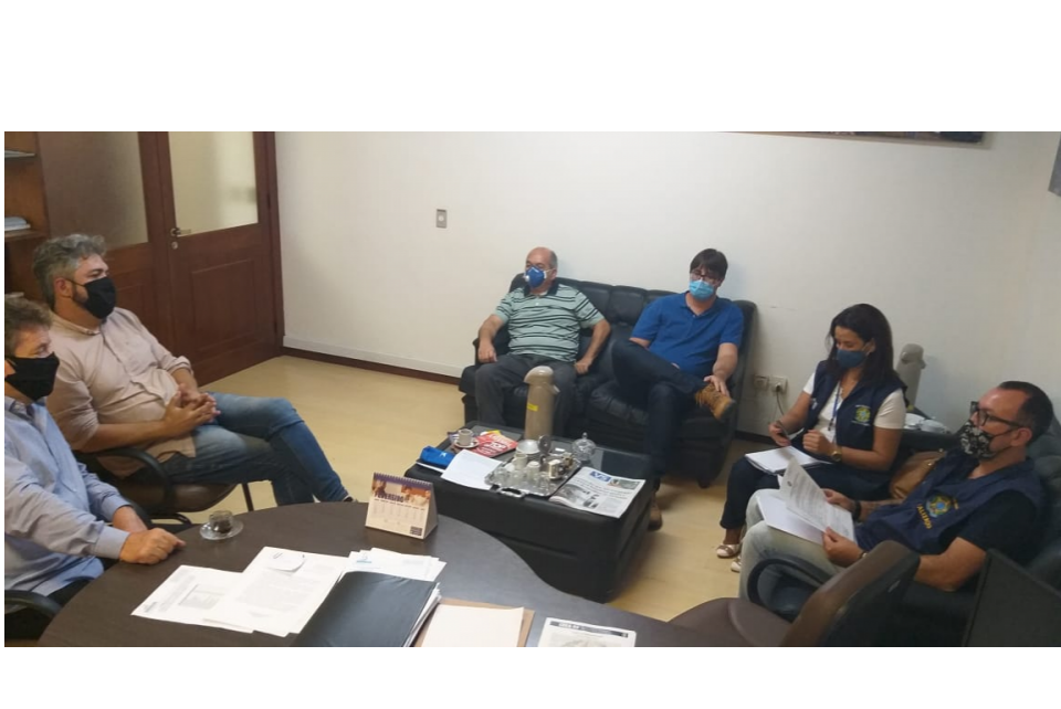 Inspetores de São Leopoldo reúnem-se com diretor-geral do Semae