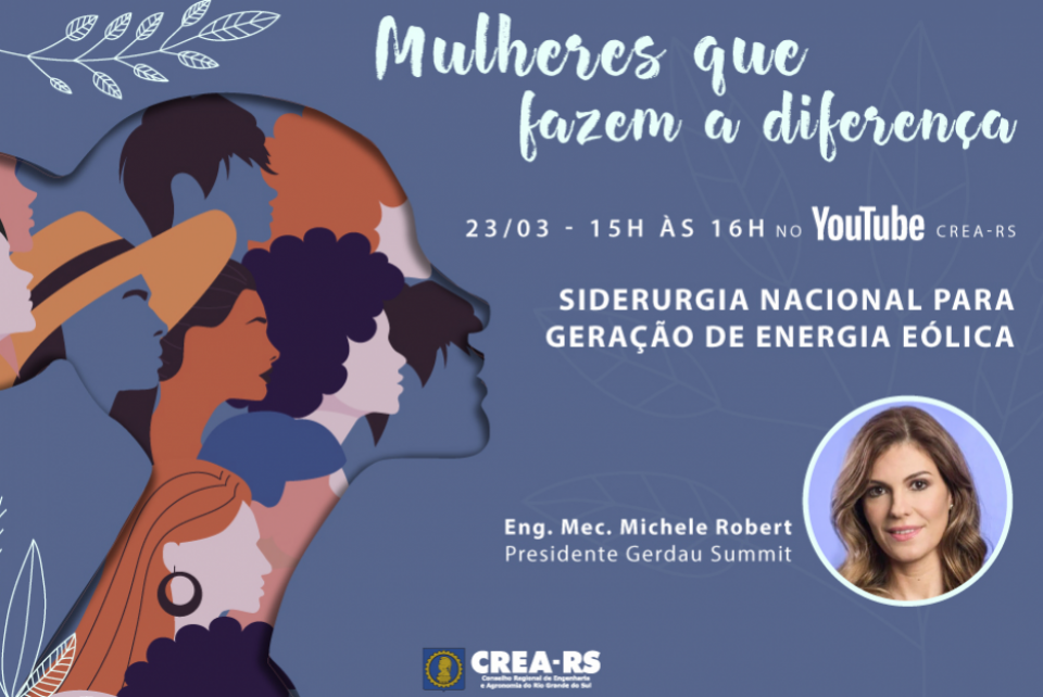 Michele Robert palestra em Mulheres que Fazem a Diferença nesta terça (23) à tarde