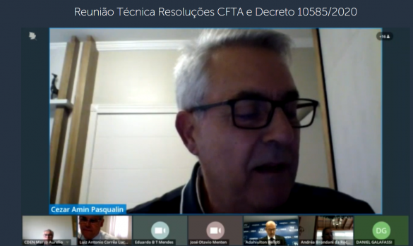 Presidente da Federação Nacional dos Médicos Veterinários, Cézar Pasqualin